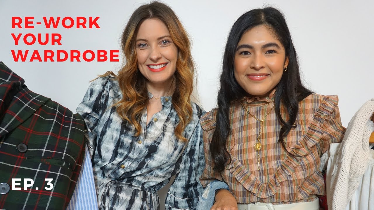 Rework your Wardrobe Ep. 3 | Stylist Helps Me Style 2nd Trimester Maternity Outfits| Tiny Acorn