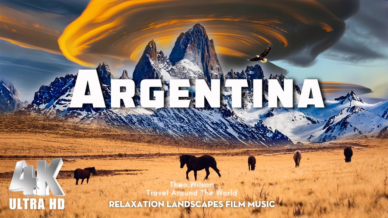 Argentina in 4K UHD | Breathtaking Landscapes & Epic Cinematic Music