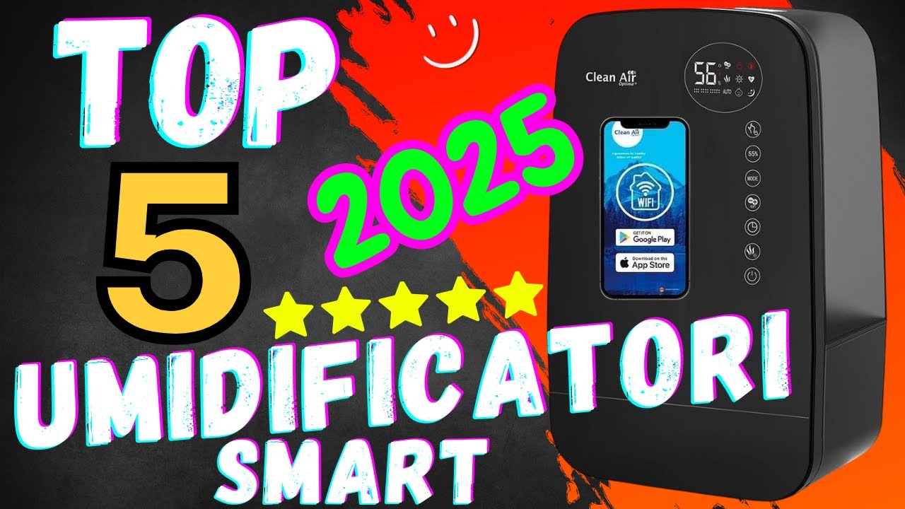 Migliori UMIDIFICATORI SMART | Top 5 (2025)
