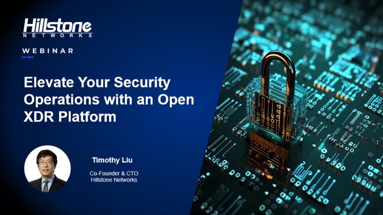 Elevate your Security Operations with an Open XDR Platform