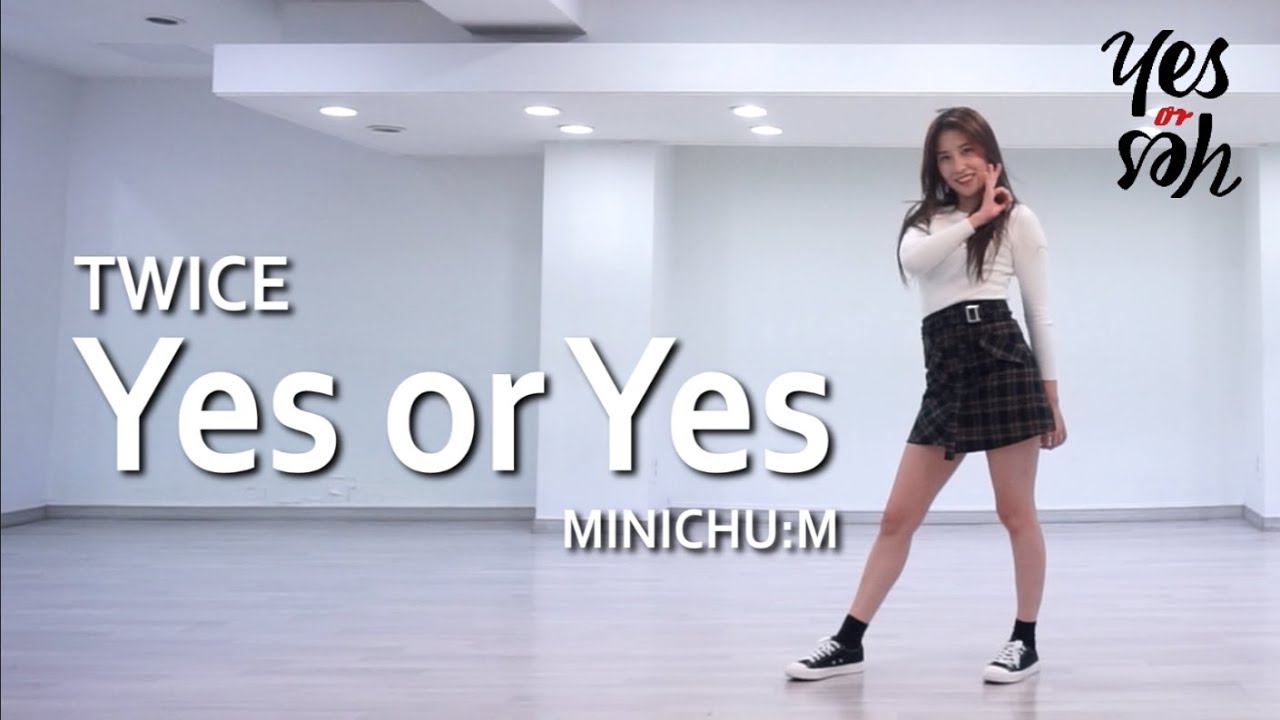 [미니츄움] 트와이스 yes or yes 안무 거울모드 (TWICE Yes or Yes dance cover / mirrored)