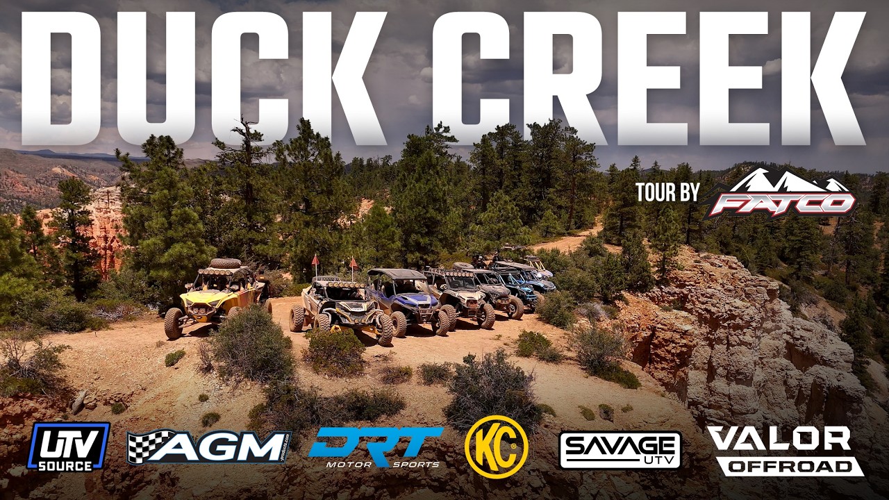 UTVs Take on Duck Creek, Utah &ndash; Segway Villain, Maverick R, KRX, Polaris General, and More in Action