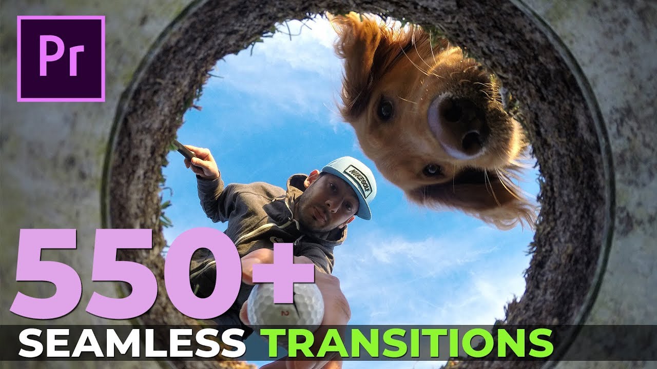 550+ Seamless Transitions for Adobe Premiere Pro CC - Tutorial and Review