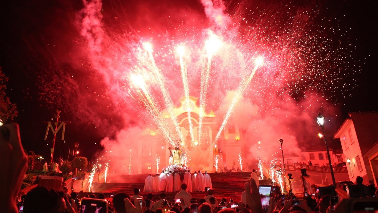 Show pirotécnico de Nossa Senhora das Mercês - 2022 - 4K