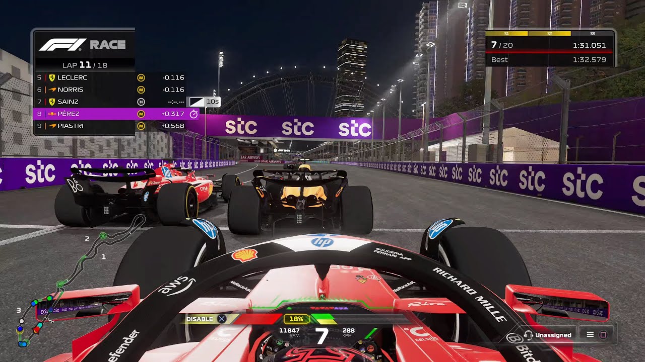 F1 24 | Round 2 | Jeddah | Ferrari SF-24 | Sainz