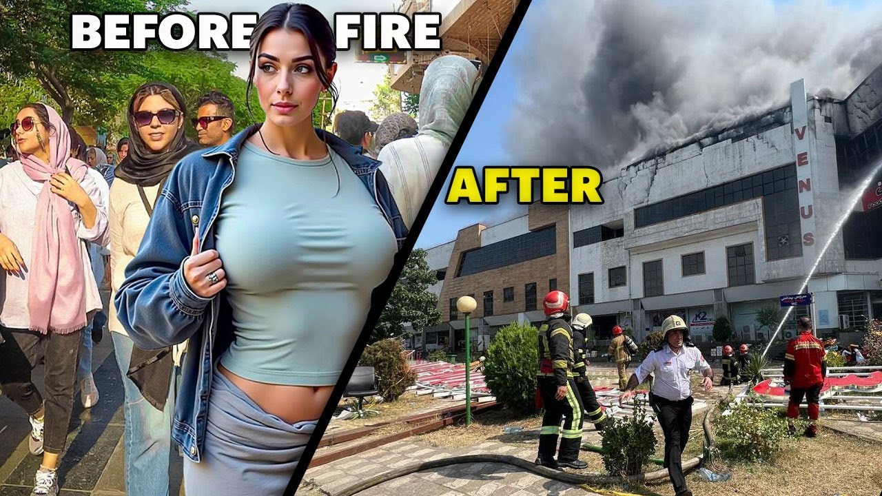 The Mall That Burned Down! 🔥 Before the Fire in Anzali Free Zone 🇮🇷
