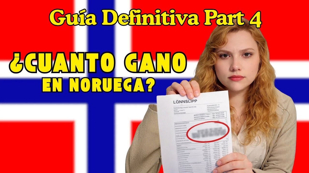Te enseño mi NÓMINA REAL ¿Cuánto se gana trabajando en Noruega?