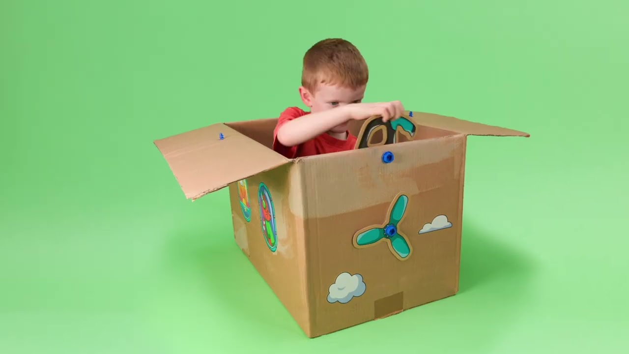 Build Your Own Cardboard Vehicles | Boxineers&trade; STEAM Craft Kit for Kids