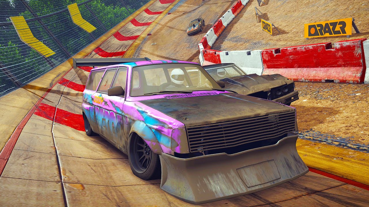 The HARDEST Game Mode On The CRAZIEST Tracks In Wreckfest Multiplayer