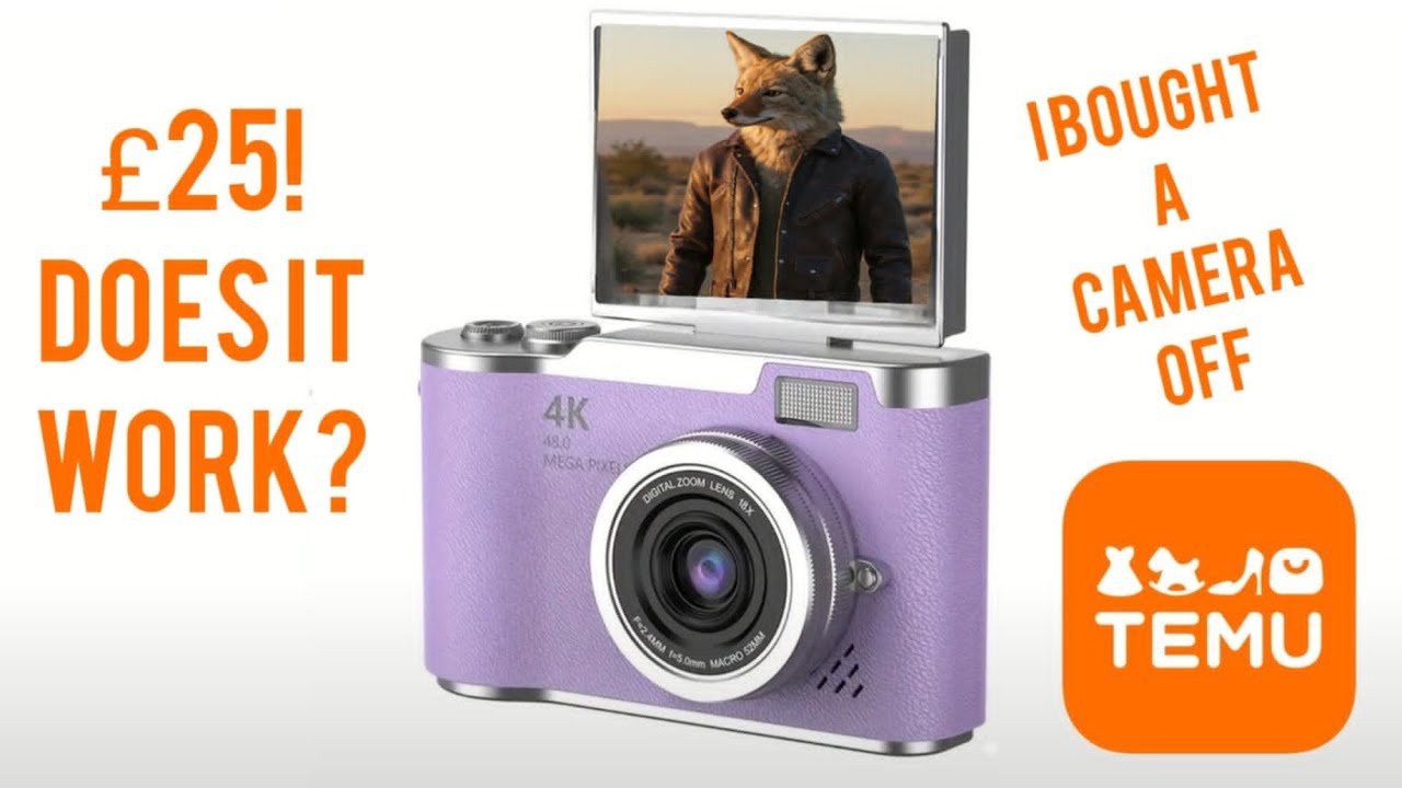 Temu Camera Review LK-007