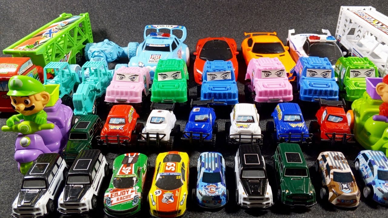 Disney Pixar Cars Unboxing Review | Lightning McQueen, Tow Mater, Chick Hicks, Sally Carrera, Cruz