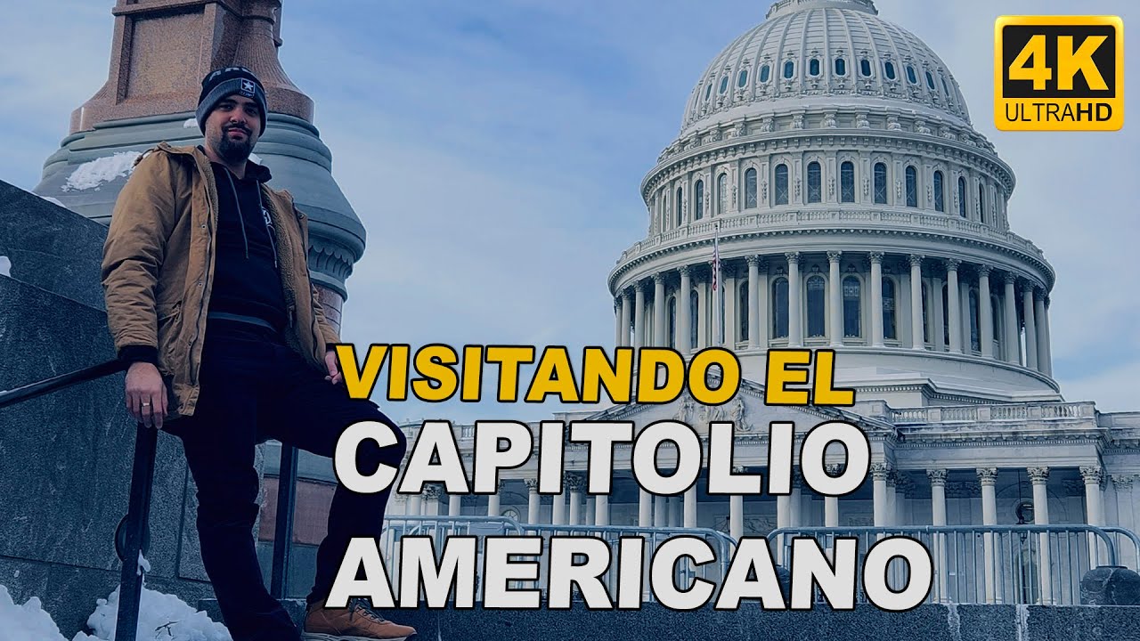 VISITANDO EL CAPITOLIO, WASHINGTON D.C. // 4K ULTRA HD