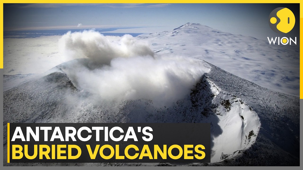 207 Volcanoes Found Hidden Beneath Antarctica's Ice | WION News