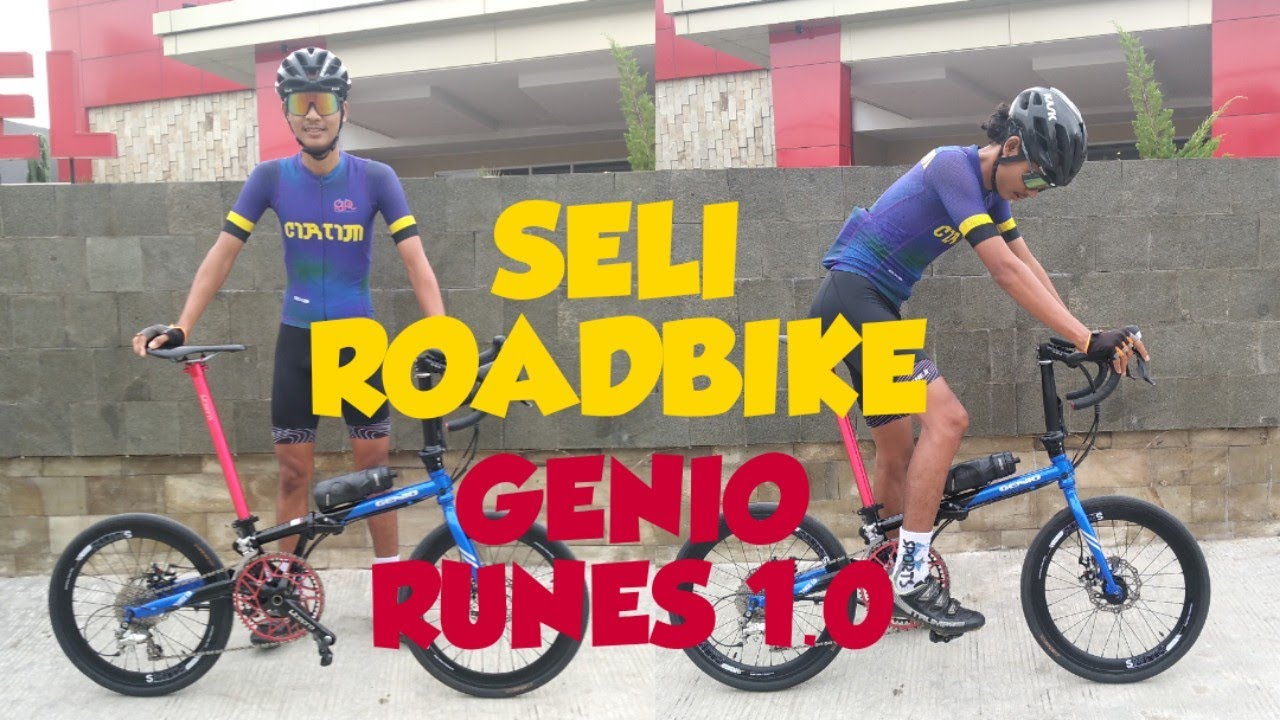 SEPEDA LIPAT RASA ROADBIKE ~ FULL UPGRADE ~ FOLDING BIKE or ROADBIKE