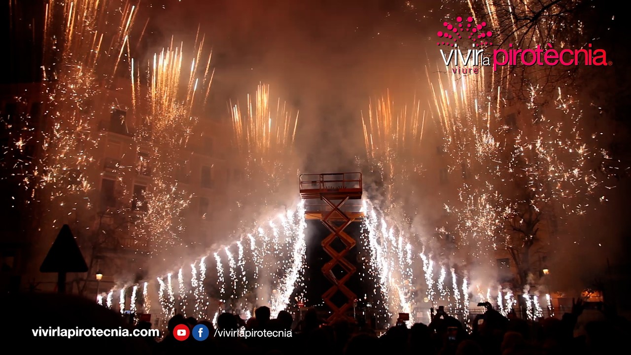 Fallas Valencia 2026, Pólvora a la Vespra 2026, Castillo Fuegos, Falla Jesús, Caballer FX