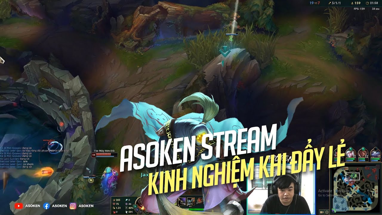 [VIDEO NHIỀU KIẾN THỨC] JAX VS RENEKTON V&Agrave; NHỮNG KINH NGHIỆM CỦA MỘT NGƯỜI ĐẨY LẺ