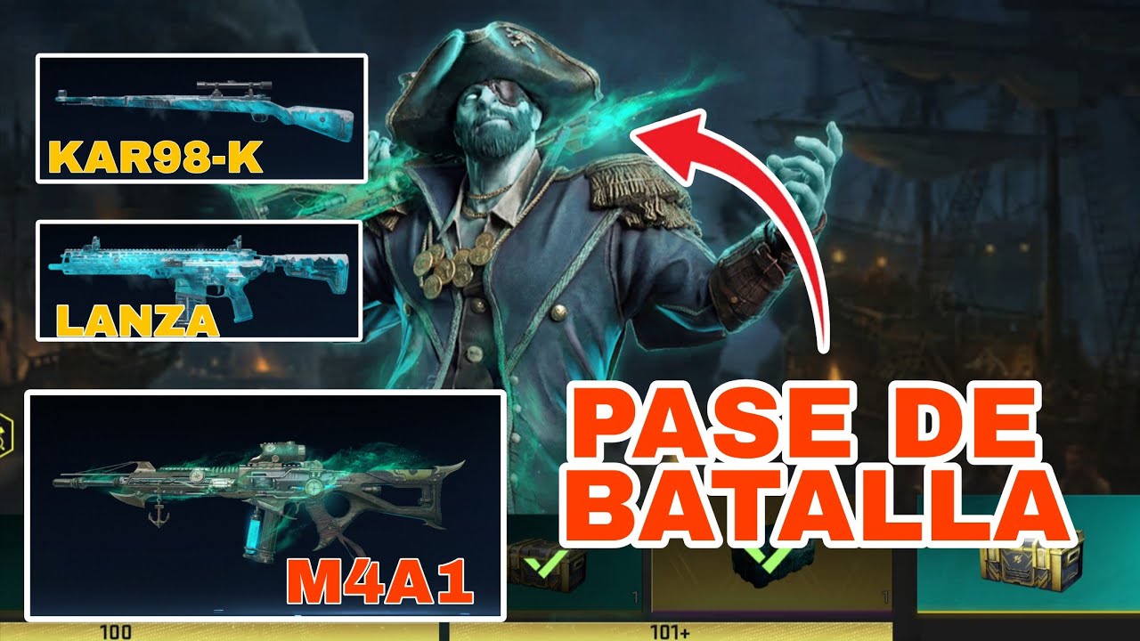 COMPRE EL PASE SE BATALLA AL MÁXIMO+ HANK ULTRA + M4A1 ULTRA ❤️❤️