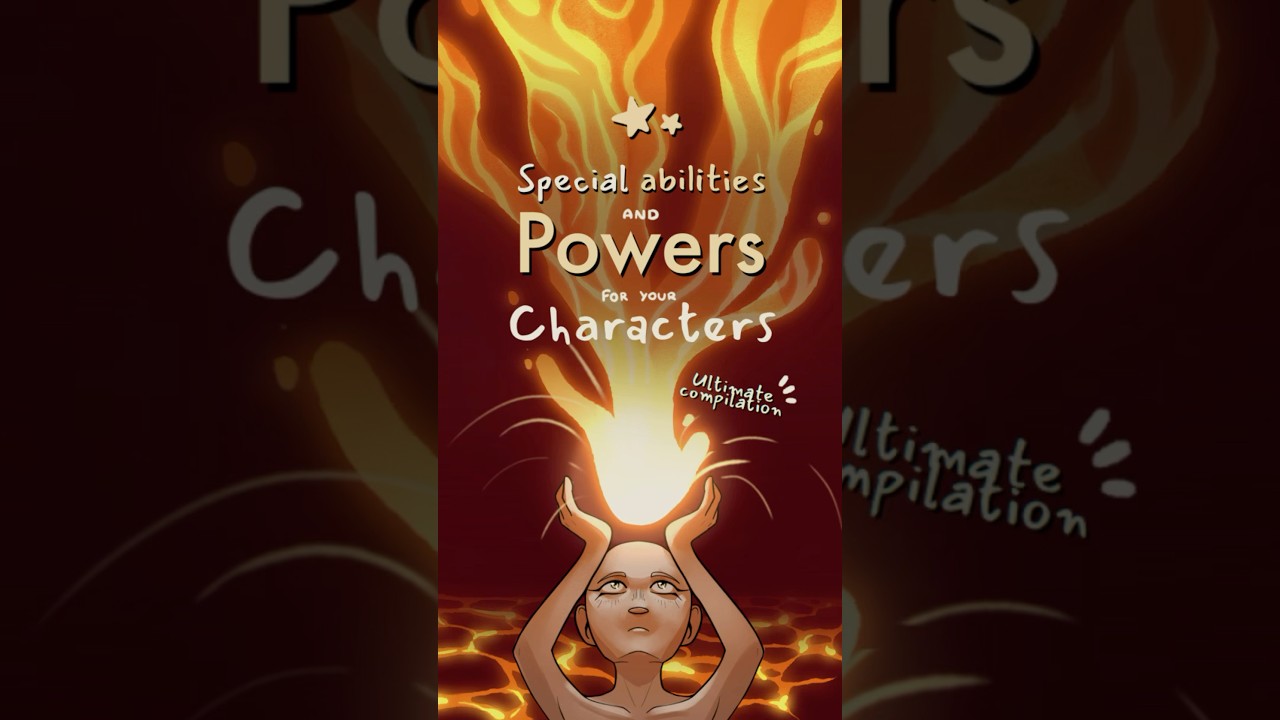 a compilation of power ideas to give your characters 8 🌋 #writing #oc #originalcharacter #art #ocs