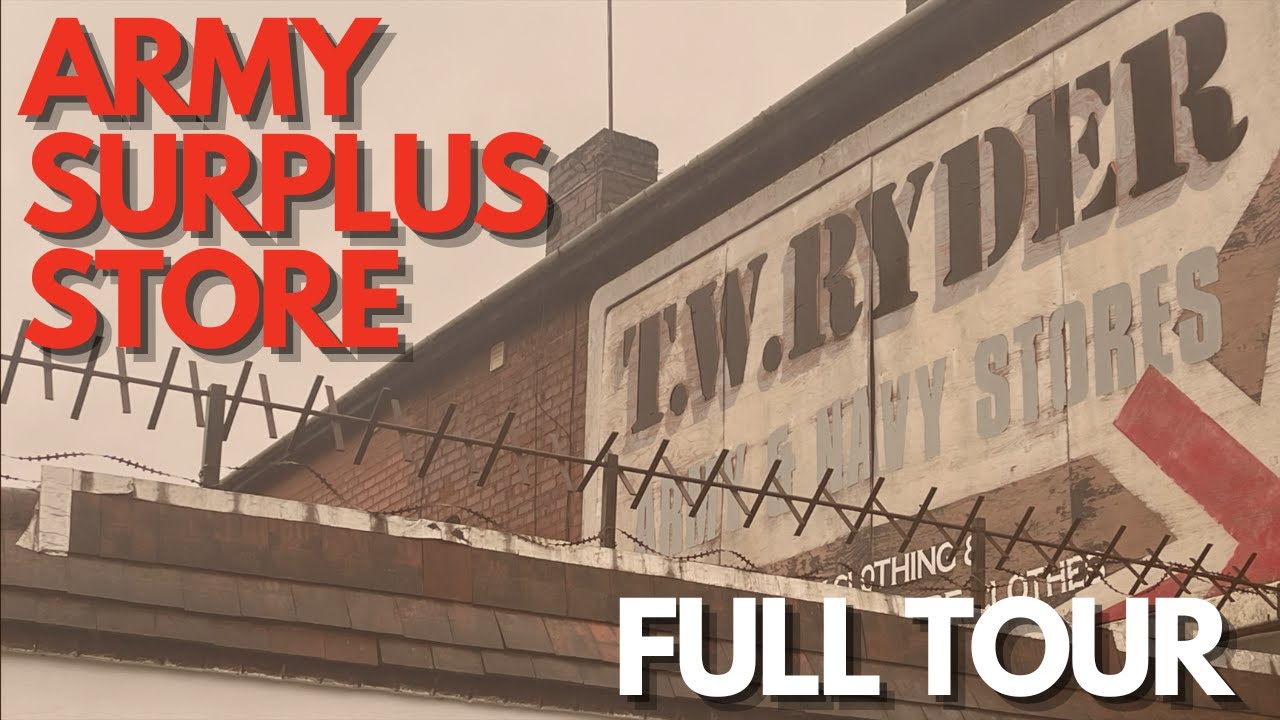 Army Surplus Store TOUR | UK