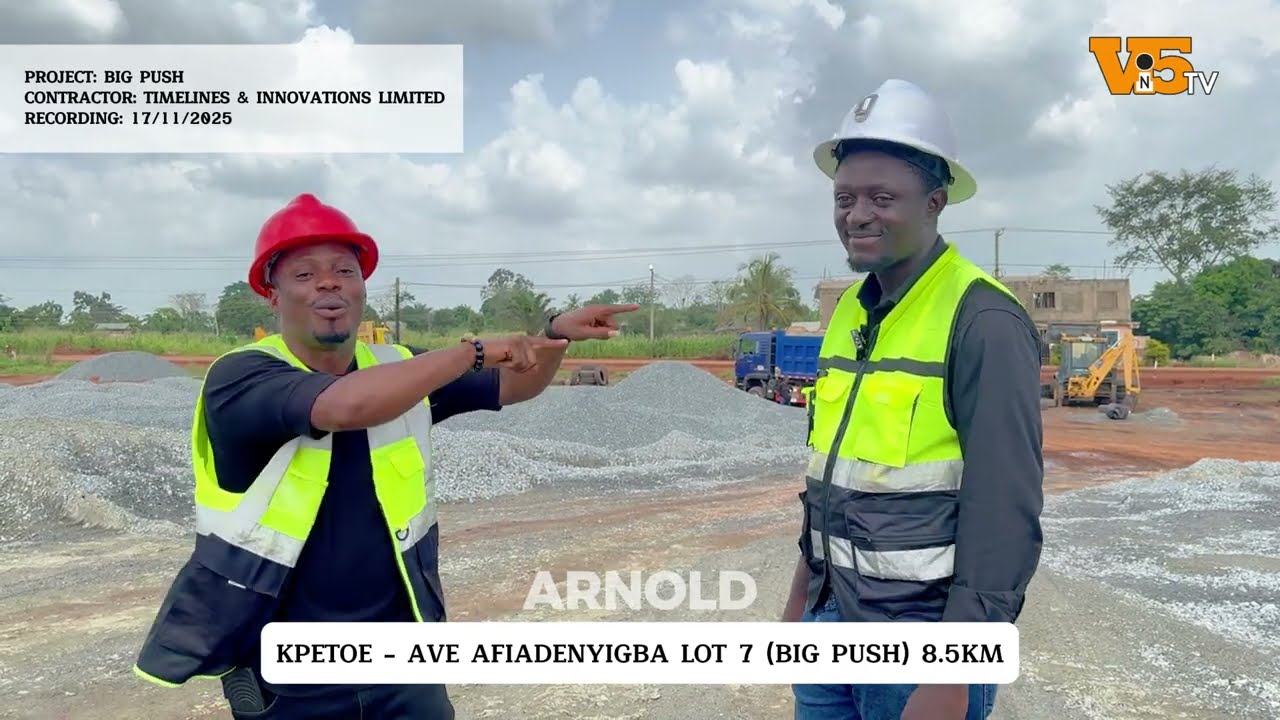 The work done in 3months by this contractor on the BIG PUSH is commendable. Kpetoe -Ave Afiadenyigba