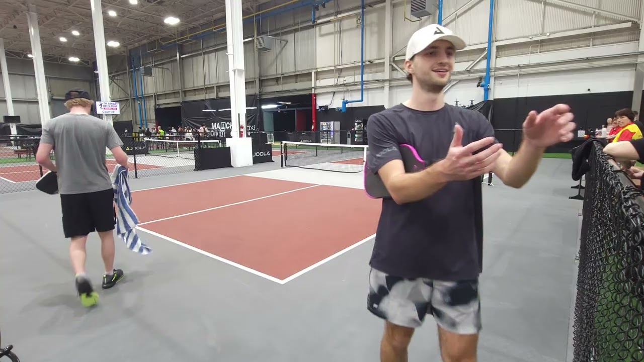 The Arnold Match Point Pickleball Open: Men's Singles Game 3 - Lacey vs Sandberg