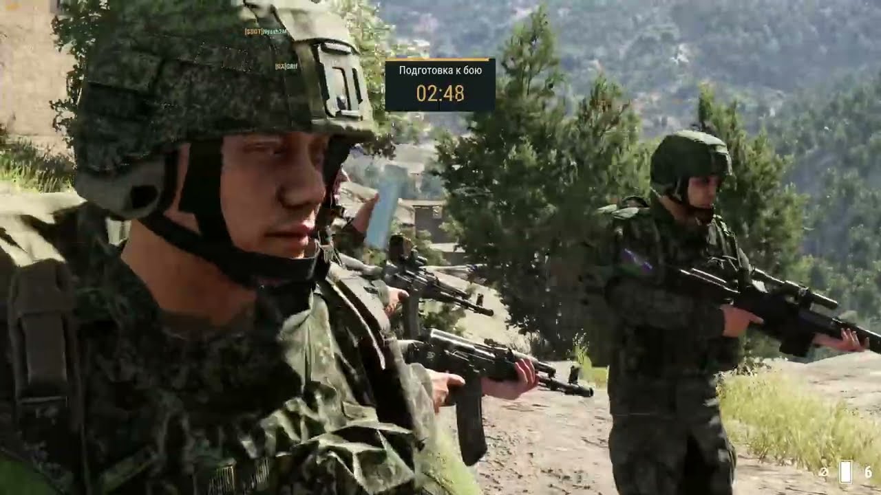 ГОСТОВИЧ ДЕЛАЕТ РАТАТАТА В ГОРАХ В ARMA REFORGER