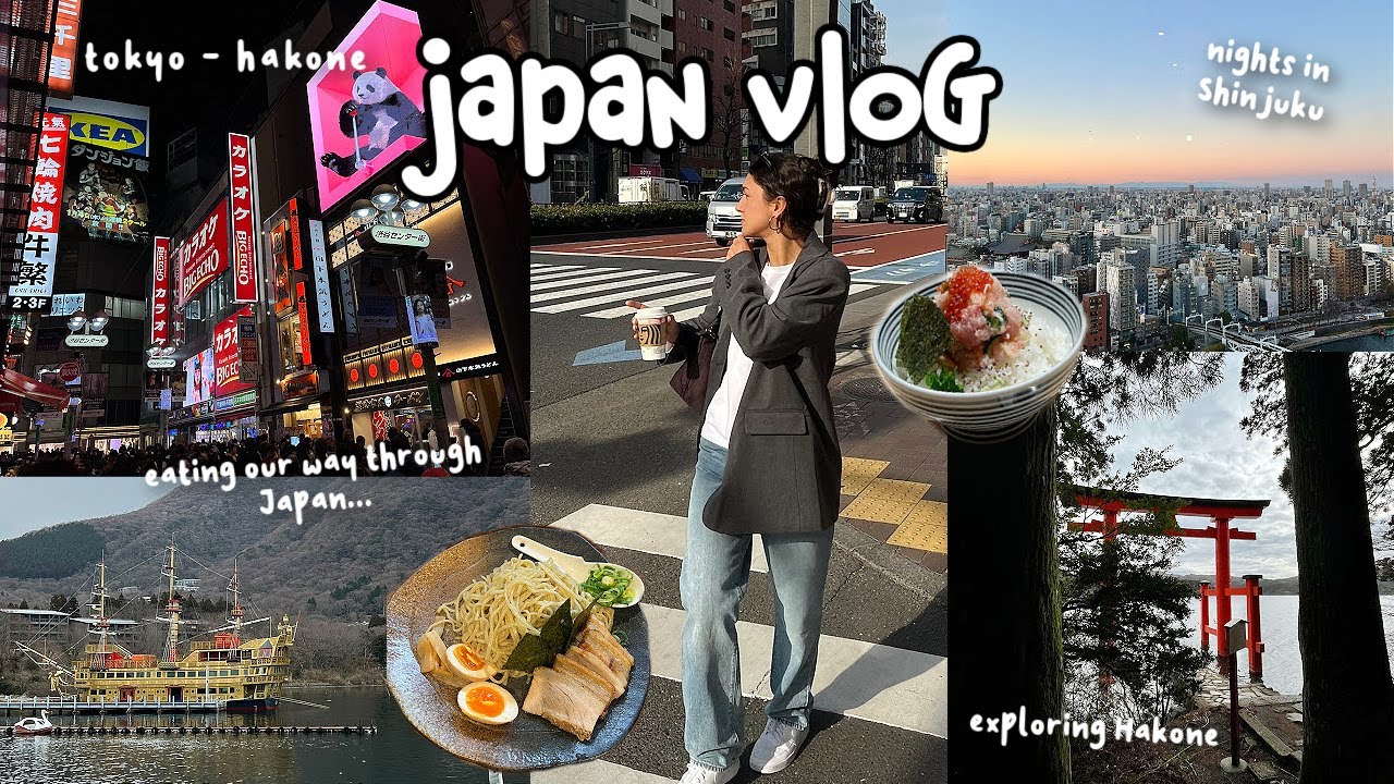 Japan Diaries: Tokyo Vlog | vintage shopping, nights in shibuya, best food spots, exploring hakone🍓