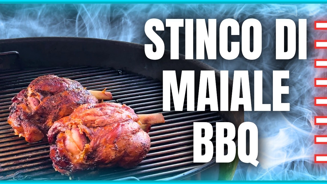 🔥STINCO DI MAIALE AFFUMICATO🍖🔥Ricetta Completa per il tuo BBQ!