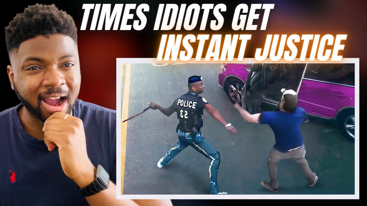 🇬🇧BRIT Reacts To TIMES IDIOTS GOT INSTANT JUSTICE!