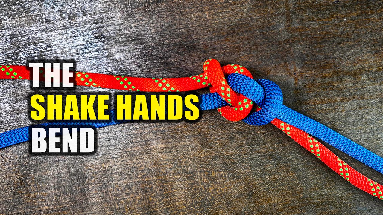 This is a KILLER way to tie two ropes together