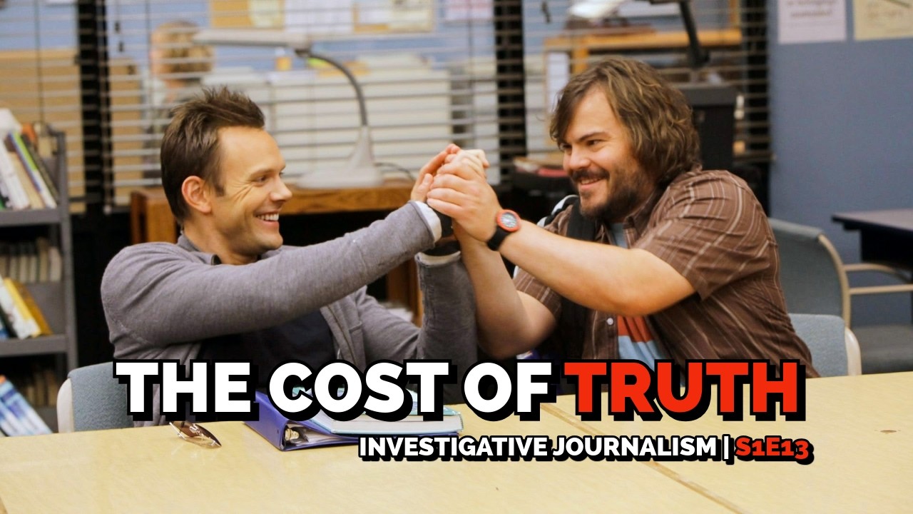 Журналистские расследования | Комментарии сериала «Сообщество» о «правде» | 1 сезон, 13 серия