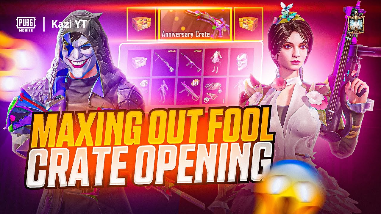 M416 FOOL MAX 🔥 | FOREST ELF SET BACK 😱 | ANNIVERSARY CRATE OPENING | Kazi YT
