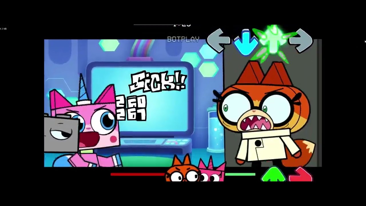 FNF The Holiday Mod II - Zanta but Unikitty sings it REMASTERED