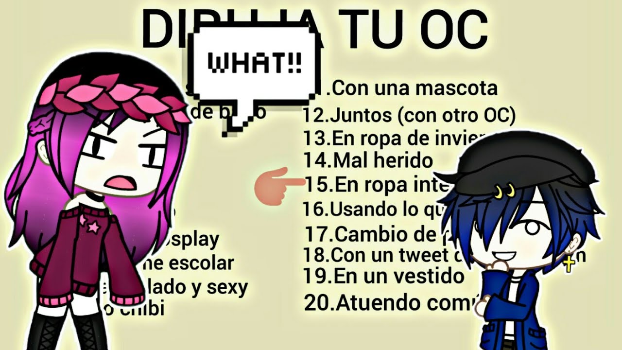 Dibuja tu oc challenge