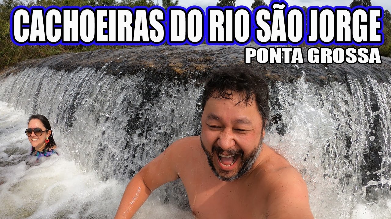 CACHOEIRAS E O CÂNION DO RIO SÃO JORGE, EM PONTA GROSSA - PRA SE REFRESCAR!!!  #Vlog
