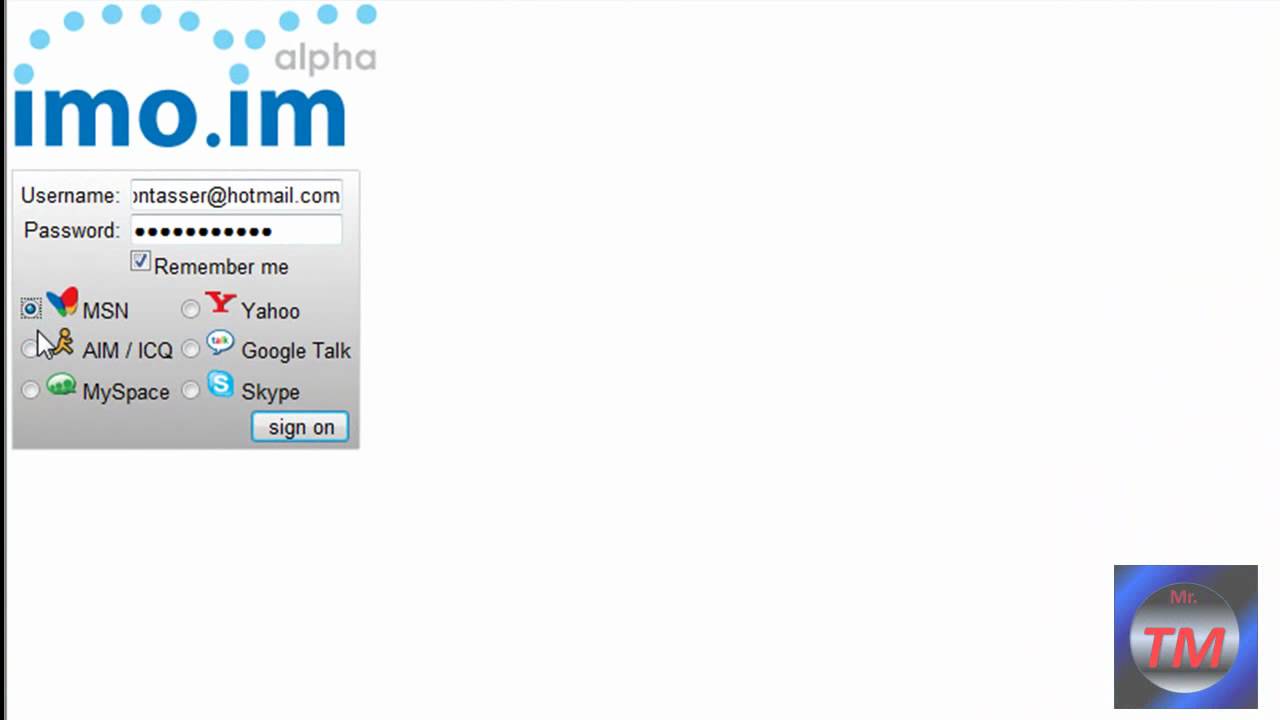 Website: New Web Based Multi-Platform Instant Messenger!