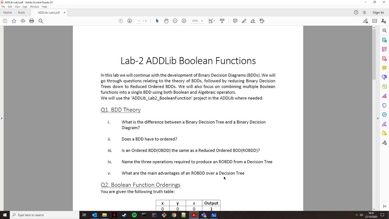 1 BDD Theory