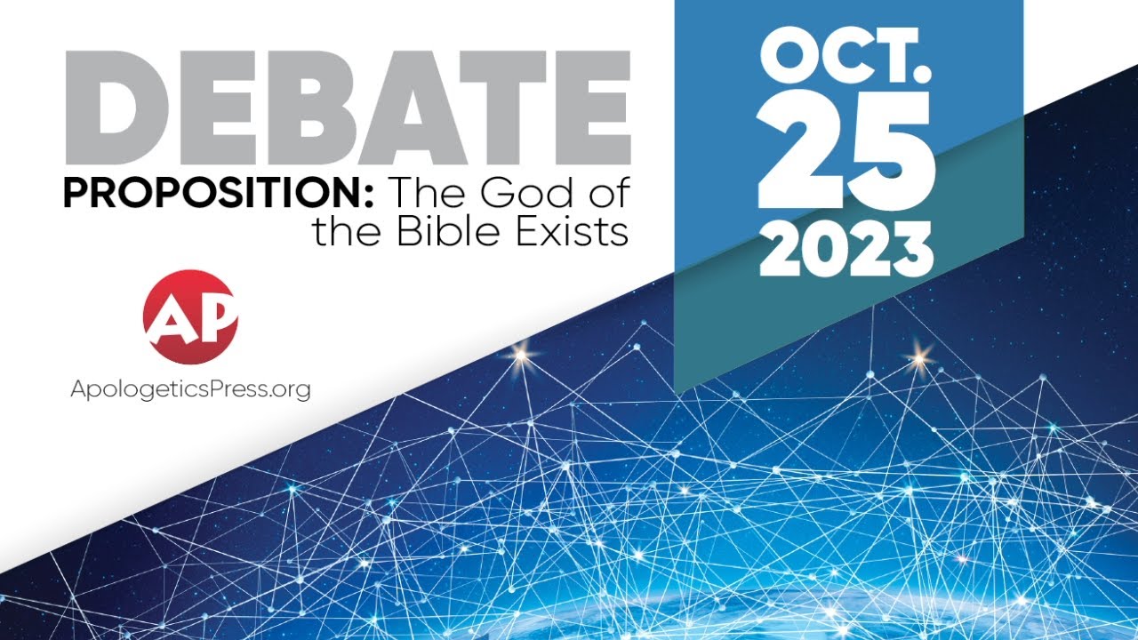Kyle Butt / Michael Shermer Debate | Proposition: The God of The Bible Exists