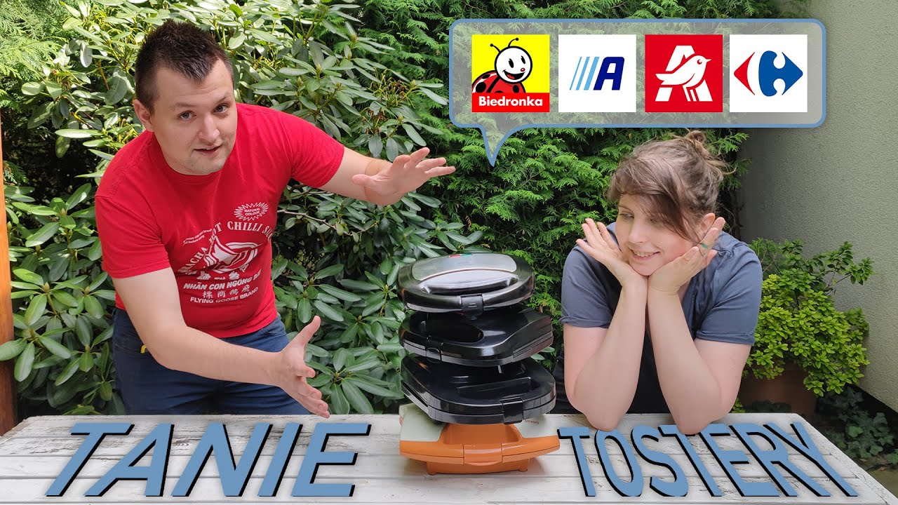 Testujemy TANIE opiekacze do kanapek!