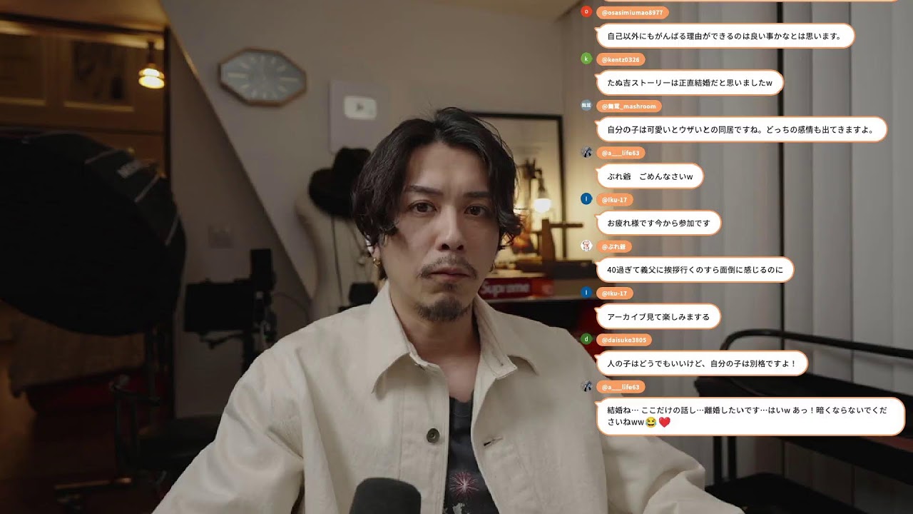 ほぼ雑談の生成りデニムのセットアップ解説配信！