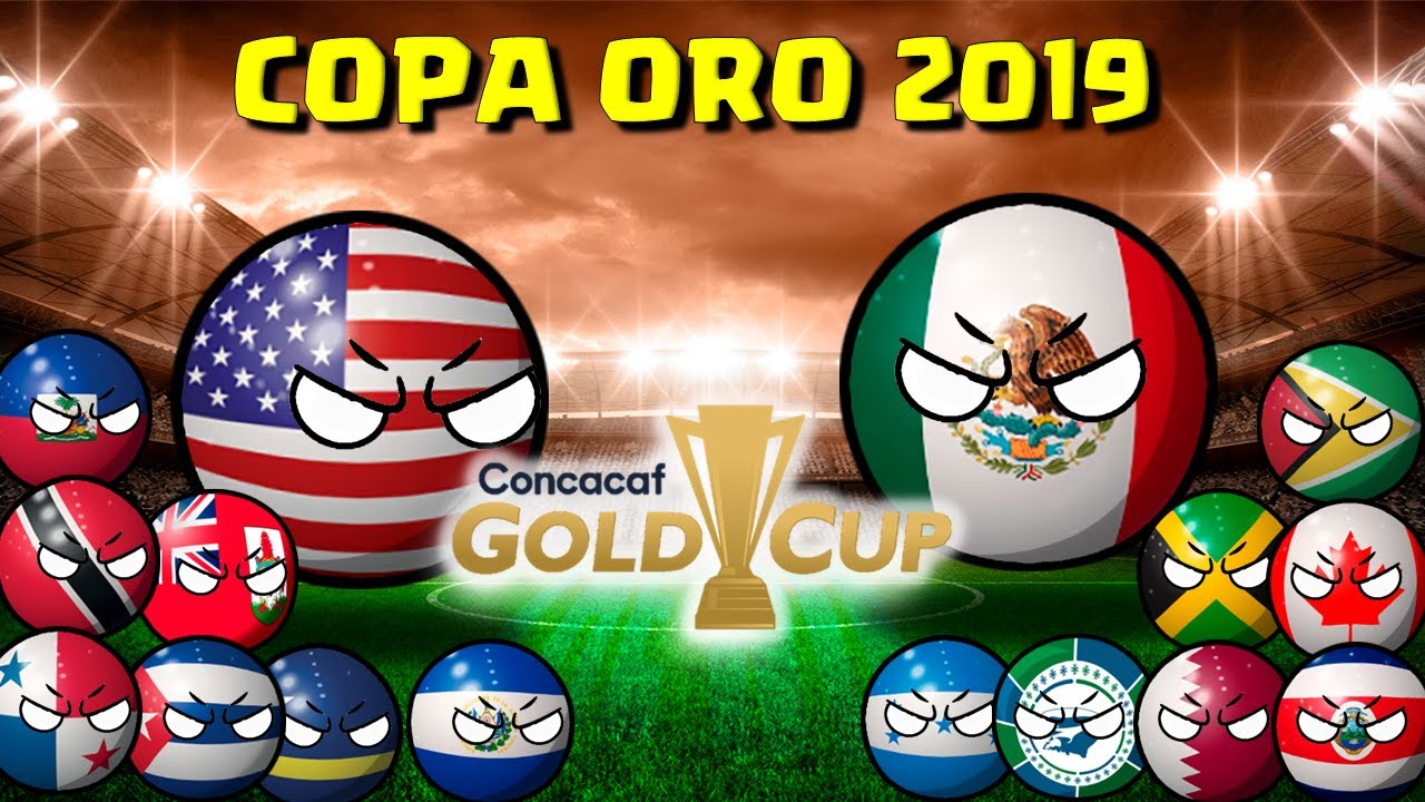 COPA ORO CONCACAF 2019 resumen | countryballs