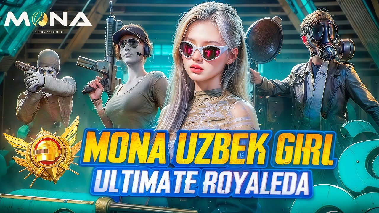 MONA❤ UZBEK GIRL ULTIMATE ROYALEDA 😍🥰]  PUBG MOBILE