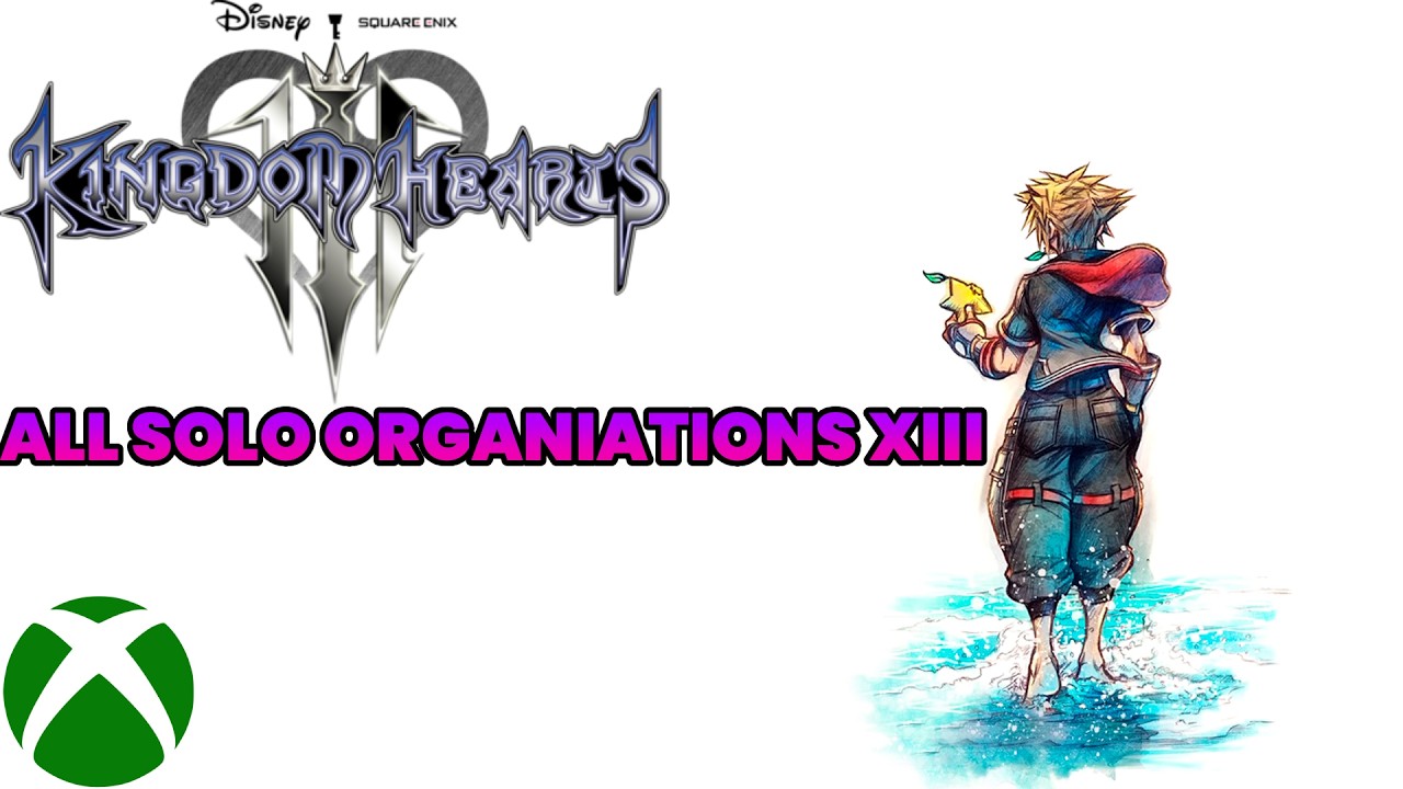 All Solo Organization XIII Fights - Kingdom Hearts 3