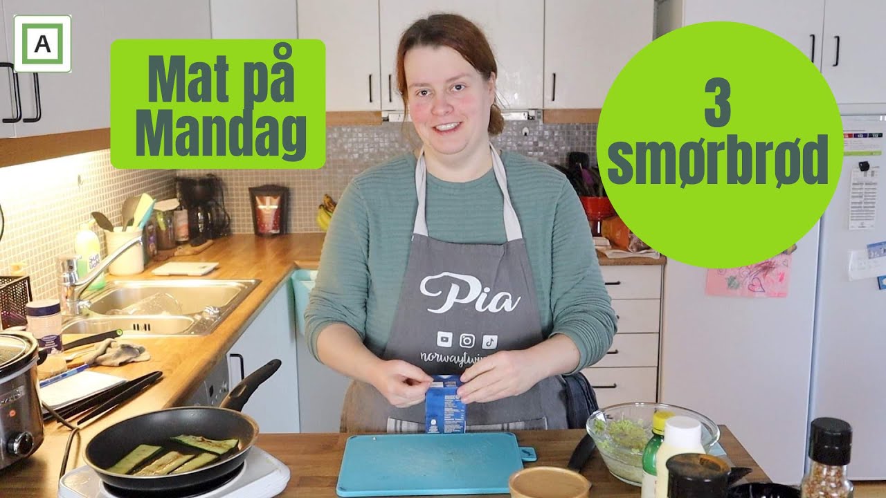 Mat på mandag | 3 smørbrød