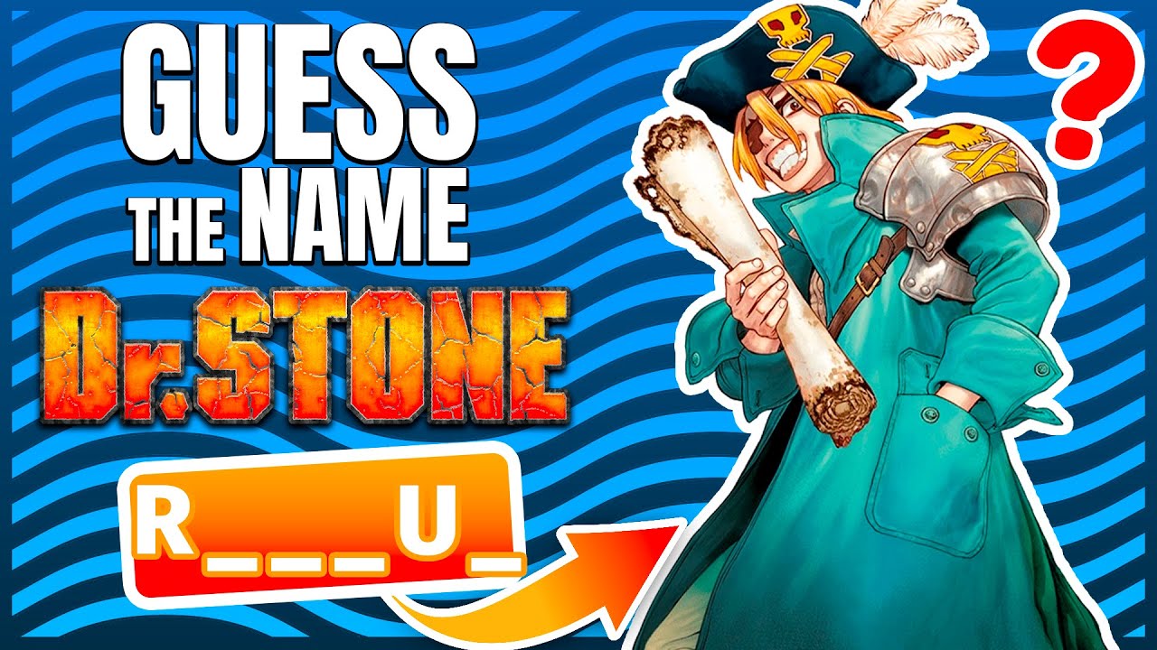 GUESS the DR. STONE Character Name 🧼 Quiz (Hard)