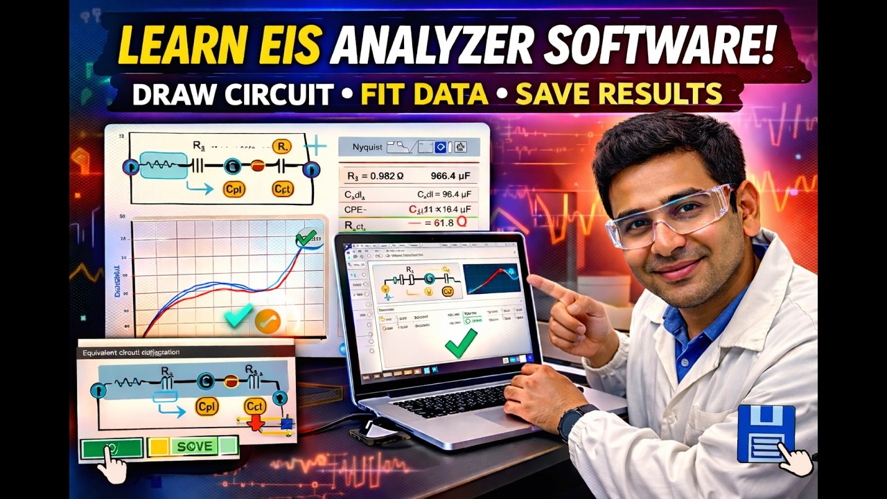 EIS CIRCUIT FITTING USING EIS SPECTRUM ANALYSER