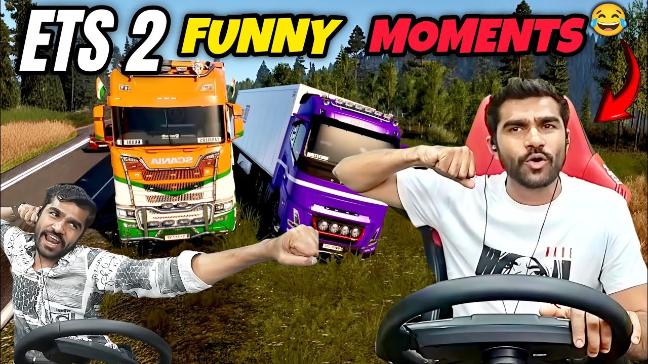 ETS 2  Funniest Moments 😂 | ShreeMan Legend 