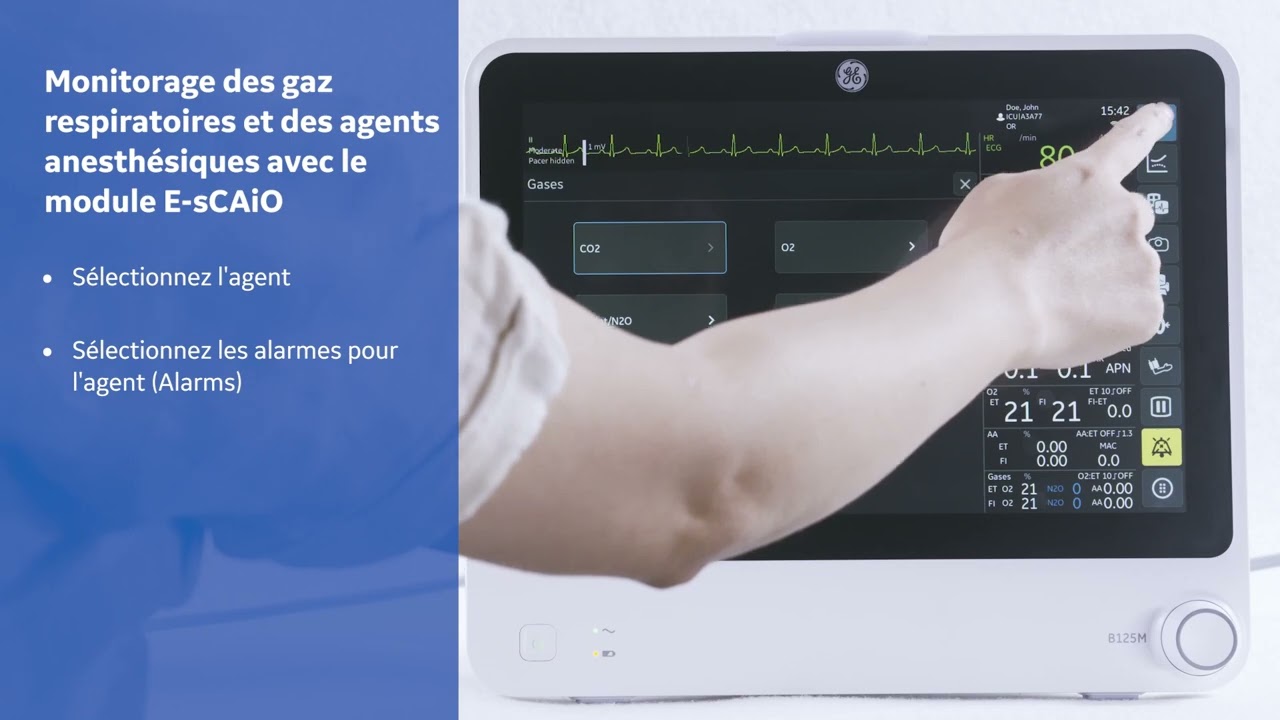 Utilisation des moniteurs B105M/B125M/B155M et B105P/B125P