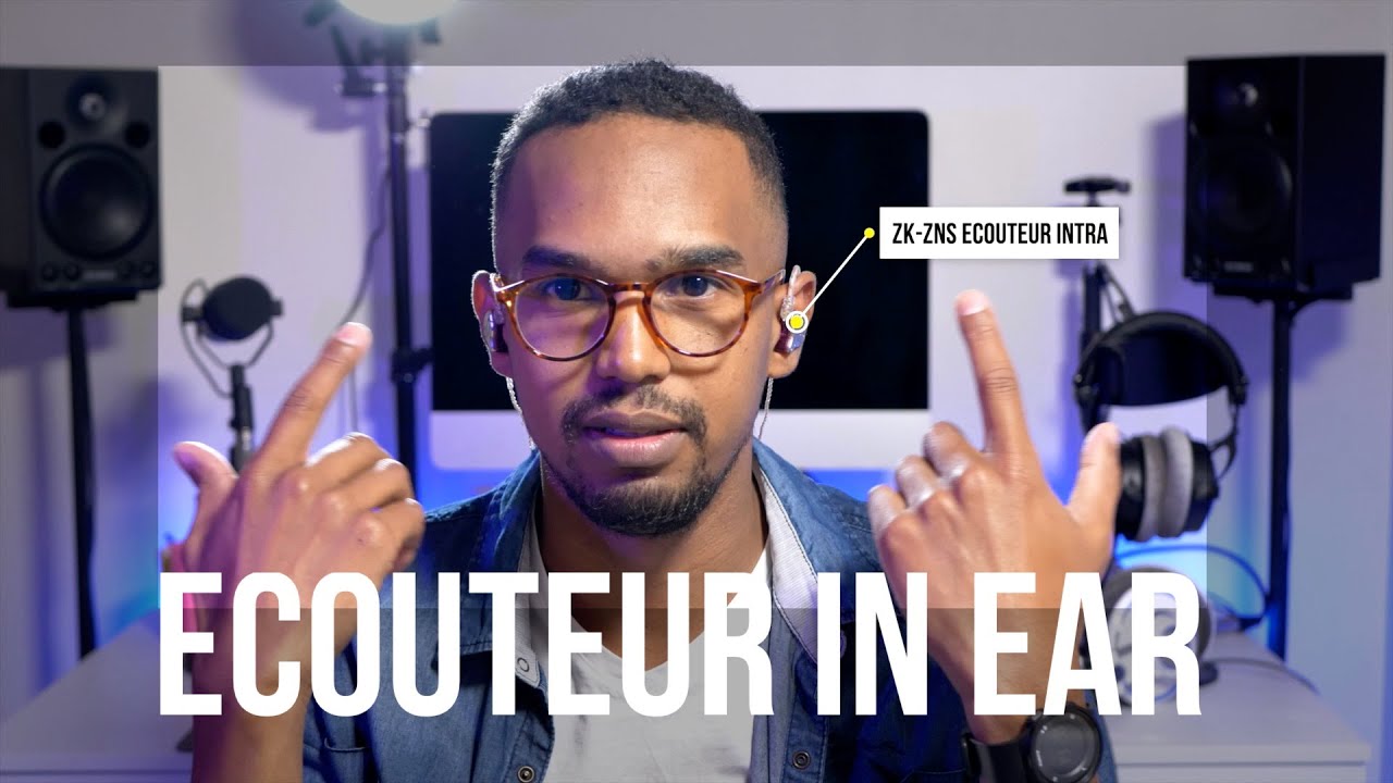 Ecouteur KZ fanaovana retour in ear