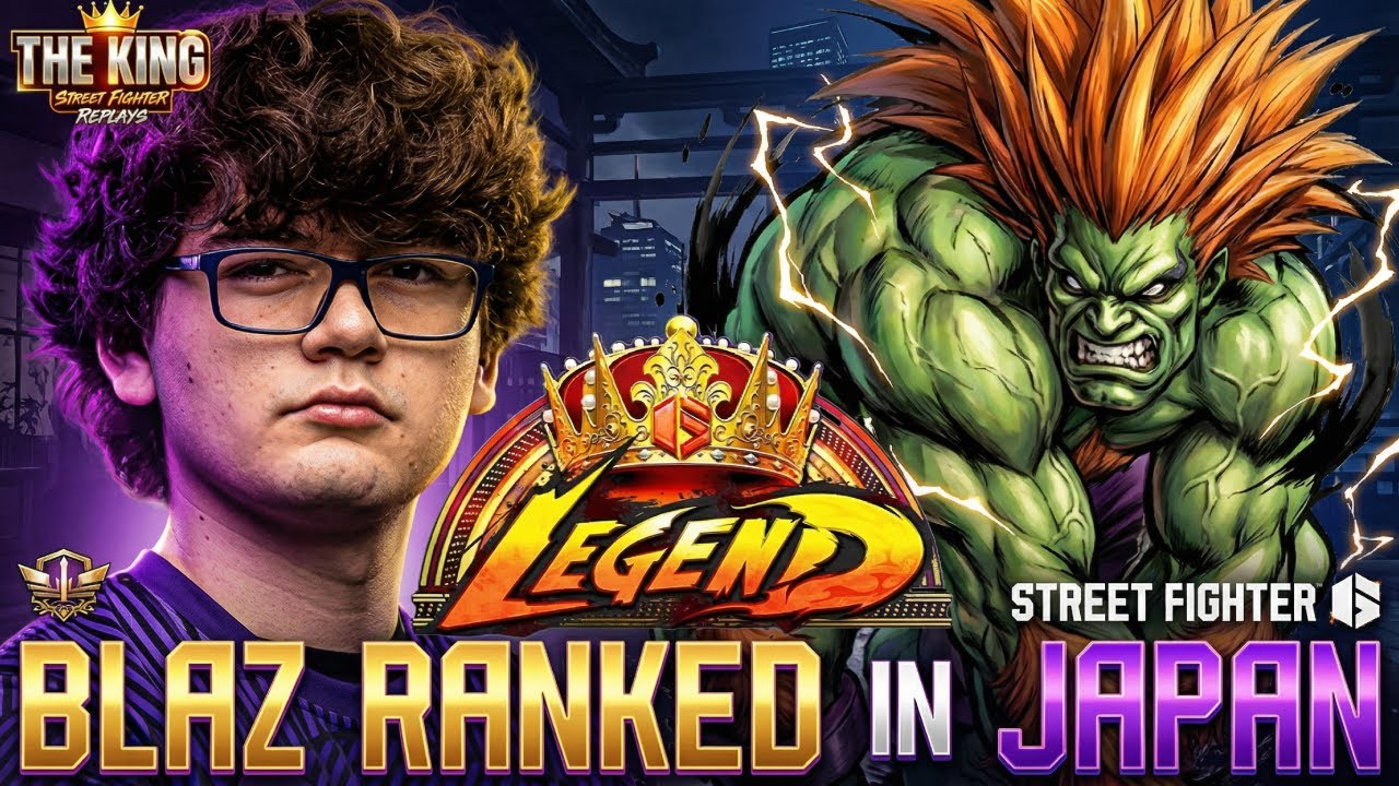 🔥 SF6 ▰ Blaz plays ranked in Japan with his Blanka ▰ Street Fighter 6 🔥